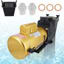 W3SP2610X15 Pool Pump 1.5 HP Compatible with Hayward | 115/230V Inground Super Pool Pump SP2610X15 High Efficiency Pump for In-Ground Pool and Spas