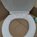 KOHLER 4639-RL-0 Cachet ReadyLatch Round Toilet Seat Soft Close, White