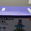 Kids Flower Water Sand Table for Toddlers - 2-Tier Outdoor Water Sand Play Table Toys for Boys Girls, Summer Splash Activity Sensory Table Party Birthday Gift for Kids 3-5 6-12 (Green)