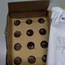 COLWATT 12-Pack Candelabra Light Bulbs 40W Warm White 2500K, 380 Lumen Candle Chandelier Bulb for Ceiling Fan, Pendants or Outdoor, CA10 Clear Type B E12 Base Dimmable