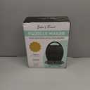 Baker's Friend Multi Pizzelle Maker Electric, Stroopwafel Iron, 4 x 4.5'' Pizzelle Waffle Cookies Maker with Temperature Control, Ideal for Holidays, Parties & More, Great Choice for Gift