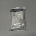 6Pcs Retro Winter Snowman Wooden Decoration Christmas Black White Table Centerpiece with Plaid Ribbon Xmas Rustic Farmhouse Tired Tray Blocks for Home Mantel Fireplace Tabletop