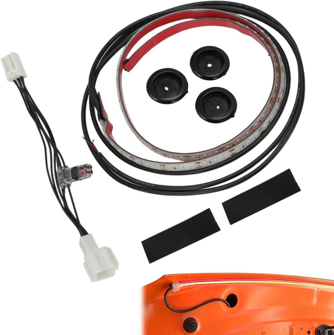 LED Truck Lid Strip Light for Mazda MX-5 Miata ND 2015-2023, Waterproof Red Color & Bright LED Tail Light Bar Strip Not for 2024 Model Onwards Plug-and-Play