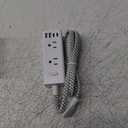 Power Strip Surge Protector - One Beat 6 Widely Outlets with 4 USB Ports (2 USB C), 5 Ft Extension Cord Flat Plug, Wall Mount Outlet Extender Small Power Strip for Travel Home Office College Dorm Room