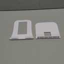 Outlet Shelf Wall Holder, Phone Charging Holder, Wall Shelf Organizer with Built in Cord Storage & Room for Bulky Plugs, Perfect for Bathroom, Kitchen