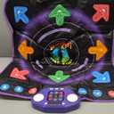 Dance Mat Toys for 3-12 Year Old Girls & Boys, Dance Mats with Light Up 8-Buttons & Wireless Bluetooth, Music Dance Toy with 5 Modes Game, Birthday Xmas Gifts for 3 4 5 6 7 8 9 10+ Year Old Girls Boys