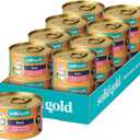 Solid Gold Tropical Blendz Salmon Pate in Coconut Oil - Nutrient-Rich Wet Cat Food for All Life Stages, 16 Pack, Best By 31 MAY 2028