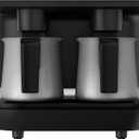 Beko Automatic Turkish Coffee Maker | 6-Cup Turkish Greek Coffee Machine with Anti-Spill Sensor, Fast Brewing, UL Certified, Matte Black, 120V, Induction, Water tank, sensor cook technology