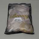 Light Ash Purple Lace Front Wigs for Fashion Women 24 Inch Loose Deep Wave Hair Gray Purple Synthetic Lace Front Wigs Pre Plucked Natural Hairline