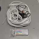 AILBTON 20Ft Neon Rope Lights,Flexible Led Rope Lights Control with App/Remote,Multiple Modes Music Sync Gaming RGB Led Neon Lights for Bedroom Outdoor