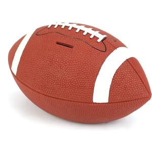 H&W Football Piggy Bank (Small Size) for Boys, Shatterproof Rugby Sports Themed Coin Bank, Super Bowl Gift for Kids