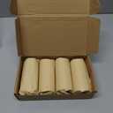 Beeswax Pillar Candles 4 Packs,100% Bees Wax Candles for Home-140 Hours Long Burning for Emergency, Natural Beeswax Candle Bulk for Relax, Pure,Smokeless & Dripless