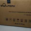 SOLPERK 10W Solar Panel Solar Battery Charger 12V Solar Panel Kit + MPPT Charge Controller, Suitable for Automotive, Motorcycle, Boat, ATV, Marine, RV, Trailer, Snowmobile, Off Grid System
