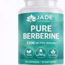 Jade Supplements Pure Berberine, 60 Vegetarian Capsules (Best Before 05/05/2028)