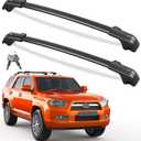 Lockable 260lbs Roof Rack Cross Bars Compatible with Toyota 4Runner 2010-2024 (with Raised Side Rails), Heavy Duty Anti-Theft Aluminum Roof Rails Crossbars Rooftop Luggage Racks Carrier