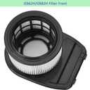 IZ662H IZ682H Filters for Shark Rocket Pet Pro IZ662H IZ682H Stick Vacuums, Include 2 Pack Filter and 4 Pack Foam and 4 Pack Felt Filter Kit