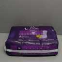 Poise Overnight Incontinence & Postpartum Pads for Bladder Leaks, 8 Drop Extra Coverage, 36 Count (Long)