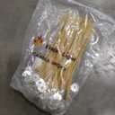 EricX Light Organic Hemp Candle Wicks, 100 Piece 8" Pre-Waxed by Beeswax & Tabbed, for Candle Making