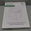 Towel Warmer, 40L Large Towel Warmer for Bathroom, Portable Towel HeaterBucket with Auto Shut Off, Electric Hot Towel for Spa,Blanket,Baby,Bathrobe,Oversized Towels (Gray/Beige)