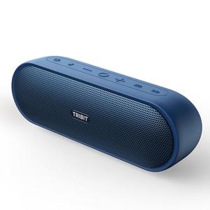 Tribit Portable Bluetooth Speaker XSound Plus 2, Wireless Speaker 30W with XBass, IPX7 Waterproof, 24-Hour Playtime, Stereo Sound, Built-in Mic, Bluetooth 5.3 for Party, Car, Travel(Blue)