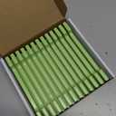 12-Slot Quilting Ruler Holder and Non-Slip Grip Rings, 6-Inch Sewing Ruler Organizer, Green-1 Set