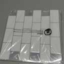 Art3d Premium 10-Sheet Peel and Stick Tile Backsplash - 12"x12" for Kitchen , Bright White