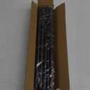 Authandis 5/8 Inch Diameter Curtain Rod With Brackets,Bronze Splicing Stainless Steel Heavy Duty Drapery Curtain Rod 30 to 88"