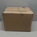 Alpine Corporation ZDQ108 Indoor/Outdoor Floor 3-Tier Fountain with LED Lights, Cascading Garden Water Fountain, 20" H, Brown