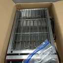 GarveeHome Electric Indoor Grill, 1800W Commercial Portable BBQ Grill Smokeless Countertop Grill with Removable Griddle, Stainless Steel, for Restaurant Home Camping Party Picnic