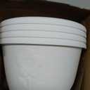 XMPBFYH Plant Pots, Flower Pots for Indoor/Outdoor Plants, Self Watering Plastic Planters Pots with Drainage Holes, Saucer & Reservoir, Decorative Nursery Planting Pots(10 Inch Set of 4)