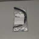 FEED GARDEN 2 Pack 8 Inch Hanging Plant Bracket Wall Hooks Decorative Plant Hangers for Outdoor Hanging Bird Feeders, Wind Chimes, Plant Baskets, Black