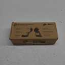 Hylaea Athletic Running Socks Cushion Padded Moisture Wicking Low Cut (Large, 3 Pairs White)