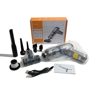 LT-126 Multifunctional Portable Mini Vacuum Cleaner Gray Open Box