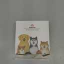 Soft Silicone Anti-Choking Puzzle Bowl Inserts, Anti-Slip to Slow Down Eating, Fits Regular Elevated Dog Bowls (Green)