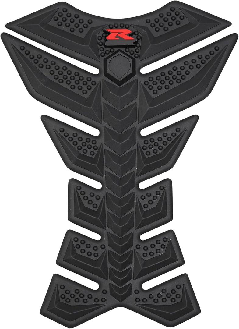 3D Black Rubber Side Tank Pad Protector for GSXR 750/600/1000 Hayabusa GIXXER