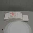 3PCS Cylinder Pedestal Stands for Party with Acrylic Disc, Round Table Centerpiece Cake Pedestal Stand for Parties Foldable Paper Columns Pillars Display for Parties Wedding Birthday Decor 4/3/2