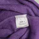 AlvaQ Womens Oversized Sweatshirts Hoodies Fleece Button Neck Hooded Tops Casual Pullover Tunics Winter Outfits 2025 (Large, Violet)