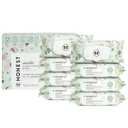 The Honest Company Clean Conscious Multi-Use Wipes | Hypoallergenic + Unscented for Sensitive Skin | Over 99% Water, Compostable, Plant Based, Baby Wipes | Geo Mood, 576 Count (72 Count (Pack of 8))