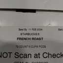 Starbucks French Roast K-Cups for Keurig, Dark Roast - 72 Count, BB February 11, 2024 
