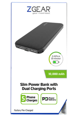 ZGEAR Slim Power Bank