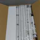 Consumest Shower Caddy Tension Pole  Adjustable Corner Shower Organizer with Soap Holder, Bath Shelves for Bathroom Storage, 27.6108.3 inch, White