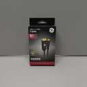 GE USB-C to HDMI 2.0 Cable, 6ft  4K@60Hz UHD Video & Audio, Plug & Play, High-Speed 18Gbps, Compatible with MacBook, Chromebook, Laptops & More, 83722