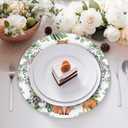 50 Pieces Paper Placemats for Woodland Baby Shower, 13.7" Forerst Animals Disposable Table Place Mats, Woodland Animals Baby Shower Decorations