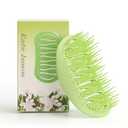 Daily Gard Scalp Massager and Shampoo Shower Brush, Detangling Hair Brush, Scalp Care Hair Brush Wet & Dry detangler for Men and Womenfor Straight/Curly/Thick/Long/Wavy/Damaged Hair, Green Pack of 3