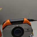 ETENWOLF VORTEX S6 Tire Inflator Portable Air Compressor for Heavy-duty Vehicle, Cordless Air Pump for Car & Inflatables with 19200 mAh Battery, 100% Duty Cycle & Dual Cylinder Bike Pump, Vivid Orange