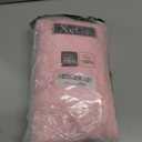 XeGe Cozy Faux Fur Fluffy Long Body Pillow Cover, 20"x54", Light Pink