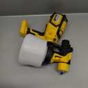 Cordless Paint Sprayer for Dewalt 20V MAX Battery High Power Electric Spray Paint Gun Easy to Clean for Furniture Cabinets House Painting Yellow (Not Include Battery)