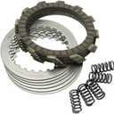 Tusk Clutch Kit Includes Friction Plates and Steel Plates With Heavy Duty Springs Compatible with Yamaha Raptor 660 2001-2005/XT600 1990-1995