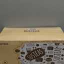 SUSTEAS Toaster 4 Slice Wide Slot, Stainless Steel Bread Bagel Toasters, Retro Long Slot Tostadora for Defrost, Reheat, Removable Crumb Tray, 1500W, 6 Browning Settings, Beige (Cream)