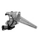 TRQ Rear Right Power Window Regulator & Motor Assembly Passenger Side Compatible with 1996-2002 Toyota 4Runner